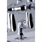Kingston Brass CC6014T1 Clawfoot Tub Faucet with Hand Shower, Polished Chrome CC6014T1 - alternate 2